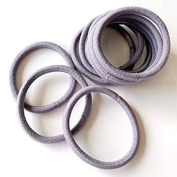 Amazon.co.jp: 【リュミエラ】ヘアゴム10本セット④【グレー】太さ約